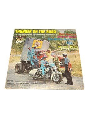 Vintage Thunder On The Road Vinyl LP Red Sovine Johnny Bond Sparton Country